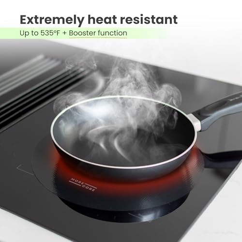 Induction Cooktop Protector Silicone Mat Hob Cover 5 Pieces | Kitchen essentials: silicone mats protect induction cooktops from scratches, spills & heat damage.
