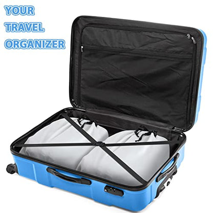 Woanger 10 Pcs Dust Cover Bags Large Dustproof Drawstring Washable Breathable Storage Bag with 2 Sizes, Reusable for Shoes Purses Handbags Travel Packing Luggage Toys Organizer Home Storage