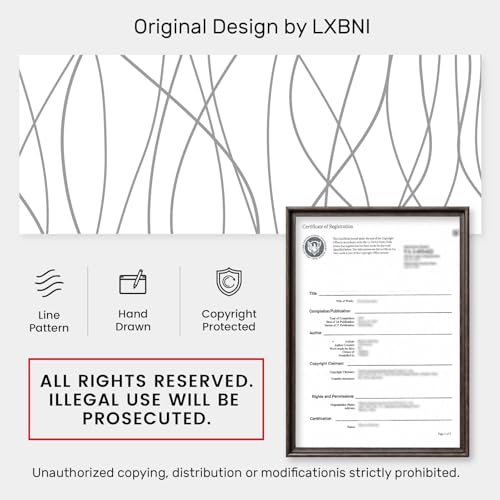 No Hook Shower Curtain with Snap-in Liner, Gray White, 71 x 74 Inch | Stripe Pattern, Waterproof, Mesh Top Window, Bottom Magnets, Hotel Style, Machine Washable, Quick Dry, Modern, for Bathroom