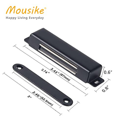 Magnetic Door Catch Heavy Duty 90lb Door Magnets with Strong Magnetic for Kitchen Cupboard Wardrobe Closet Cabinet Door Drawer Latch
