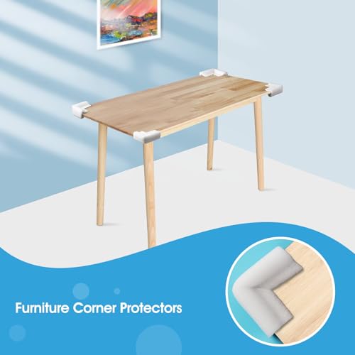 36 Pcs Thickened Foam Corner Protectors for TV,Picture,and Mirror Frames,moving supplies and packing materials for picture boxes,shipping supplies for book corner