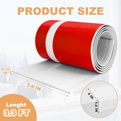 Dog Cat Scratching Window Sill Protector, Self-Adhesive Anti-Scratch Guard for Walls, Furniture - Slip Resistant Pet Shield