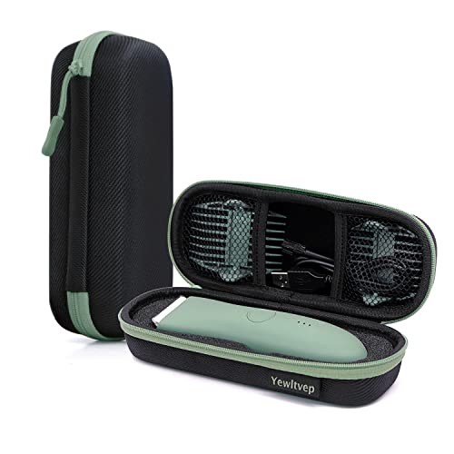 Case for Meridian Trimmer, Hard Carrying Case for MANSPOT Groin Hair Trimmer Without Recharge Dock, Meridian Shaver Storage Travel Bag MANSPOT Trimmer Holder with Shockproof Detachable Insert Foam