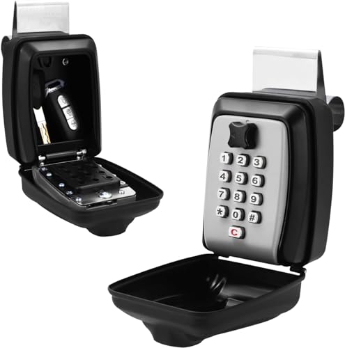 Upgrade SL-591 Car Window Lock Box, car Key Lock Box, Car Lock Box | Car Window Punch Button Lock Box, Vehicle Window Lock Box, Lock Boxes for car fit for Ride Share, Turo, GetAround