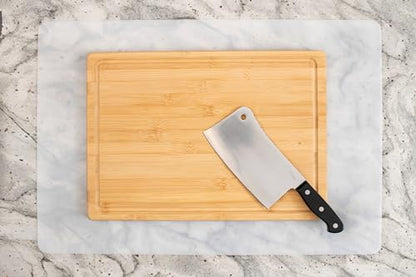 GASARÉ, Set of 2, Extra Large, Thick, Silicone Mats for Kitchen Counter, Heat Resistant Mats, Countertop Protector, Non-Slip, Easy to Clean, 25 x 17 Inches x 1.4mm, Semi-Transparent