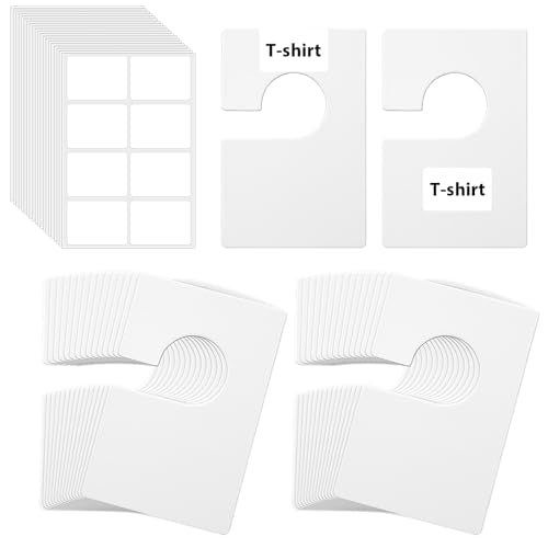32 Pack Closet Dividers for Hanging Clothes Clothi...