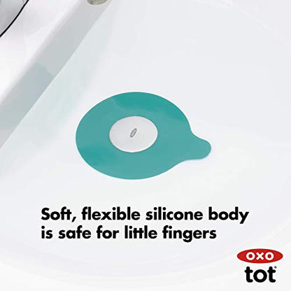 OXO Tot Tub Stopper Teal, 0.3x5.1x9 Inch (Pack of 1)