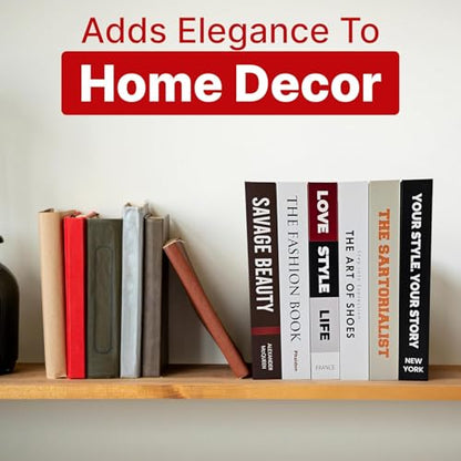 Original Hidden Storage Secret Book Box 8.3 x 6.3 x 9.4 In, Made from Gray Board & Cardboard, Faux Books for Decoration, Electronics & Cord Hider,Box Hider for Router and TV Cord, Decorative Book