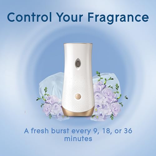 Glade Automatic Spray Refill and Holder Kit, Air Freshener for Home and Bathroom, Clean Linen, 6.2 Oz