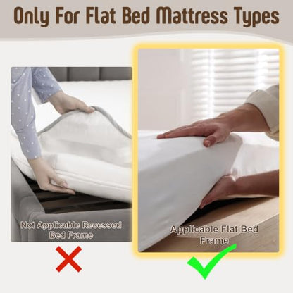 2PCS Mattress Lifter and Bed Sheet Tucker Tool Set, Upgraded Acacia Wood | Mattress Lifter Wedge and Bed Maker Tool, Reusable, Comfort Grip and Lever-Action Lift for Tuck Sheets or Bed Skirts