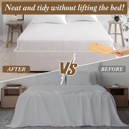 Catcan Mattress Lifter Tool for Changing Sheets Bed Sheet Tucker Tool | Bed Making Assist Tool with Storage Bag for Effortless Sheet Changes, Alleviating Back Pain