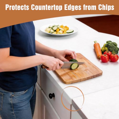 Silicone Mat for Kitchen Counter with Edge Protect... (Translucent | Silicone)