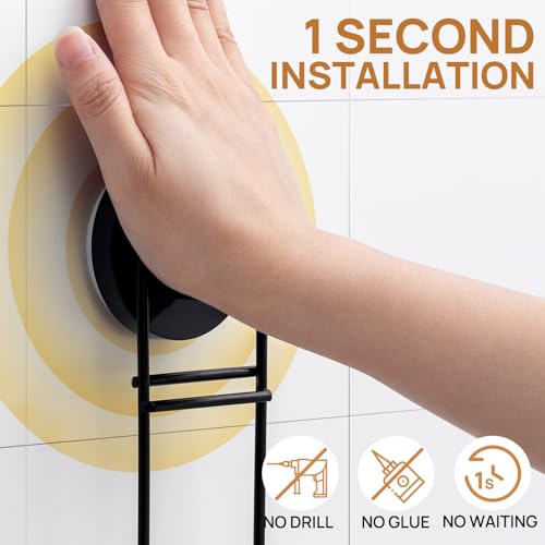 Bar Soap Holder with Hooks, Suction Cup Soap Dish Stainless Steel | 2 Layer Soap Holder Shower Wall Mounted, Soap and Razor Holder for Shower, Rustproof for Bathroom, Sponge Holder Saver