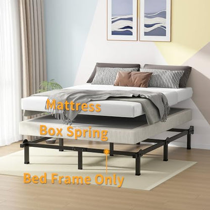 Metal Bed Frame, 9-Leg BES Base for Box Spring, Queen, 8 Inch