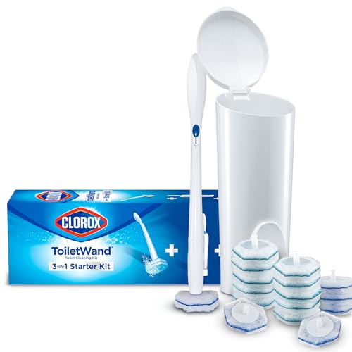 ToiletWand Toilet Bowl Cleaner- Toilet Brush, Stor...
