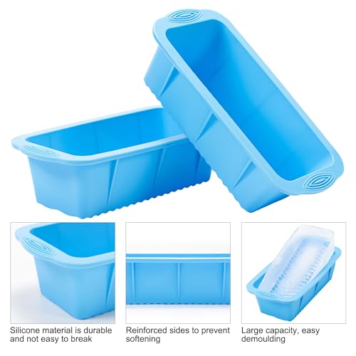 Extra Large Ice Block Mold, 4 Pack 9.4lb Big Ice Cube Molds | Silicone Ice Bath Accessories Water Chiller for Cold Plunge or Coolers