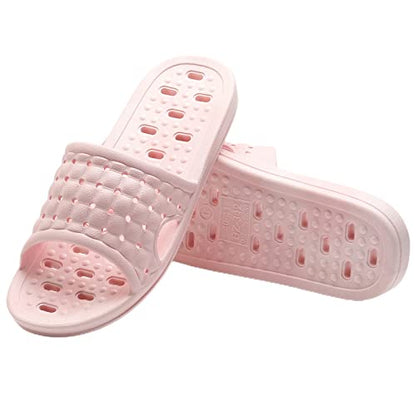 COZYAREA Shower Shoes Quick Dry Non-Slip Bathroom Slippers for Men Women Dorm Home Slides