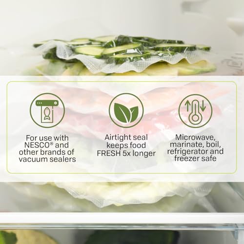 NESCO VS-04R Vacuum Sealer Rolls, 11-Inch