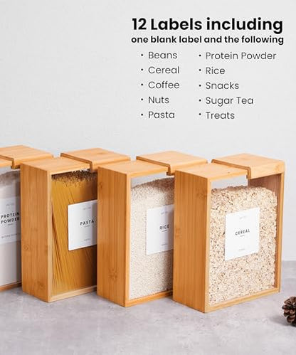 Food Dispenser 2L | Kitchen Organizers and Storage | Food Containers & Cereal Dispenser for Pantry Organization And Storage Container | Cereal, Rice, Flour, Snack