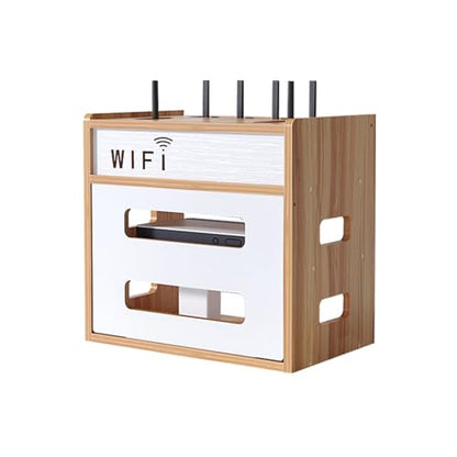 Catekro WiFi Router Storage Box, WiFi Cabinet to Hide Router and Modem | Router Cover Decorative Box for Office and Home