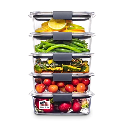 Brilliance Tritan Plastic Food Storage Containers... (Plastic)