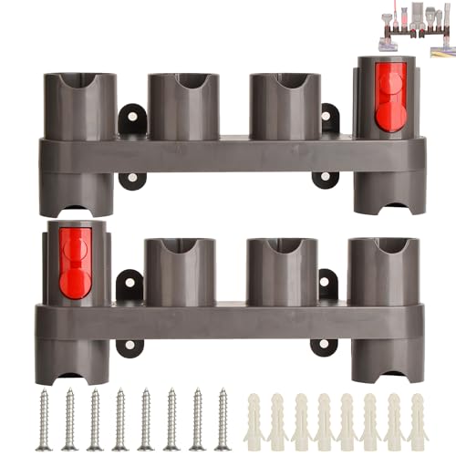 Attachments Mount Holders Compatible with Dyson Ge... (Gray | Plastic)