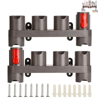 Attachments Mount Holders Compatible with Dyson Ge... (Gray | Plastic)