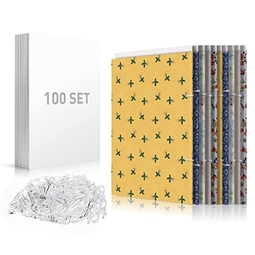 Thickened Fabric Organizer Boards for Books, Comic... (Transparent | Paper)