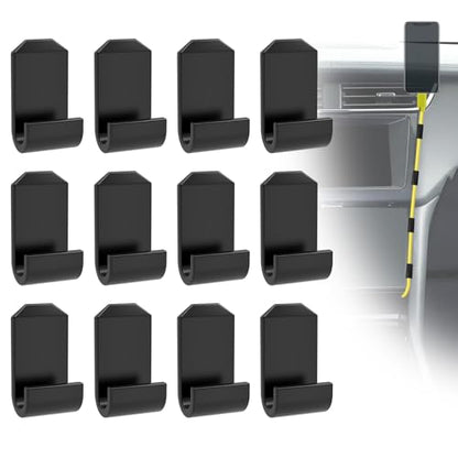 12 Pcs Car Trim Cable Clips, Car Cable Management Wire Organizer Cord-B(02) | Neatly Organize Cables for Vehicle Interior, Easy Installation, Ideal for Phone Chargers, Dash Cams and More