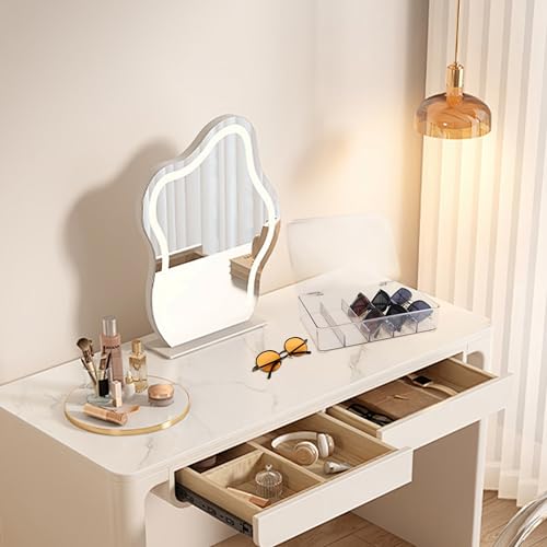 FORUP Sunglasses Organizer, Plastic Stackable Eyeglass Case Storage Organizer, Sunglass Glasses Storage Box with Hinged Lid