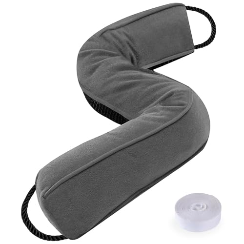 Door Draft Stopper, Removable Washable Cover, 38",... (Gray)