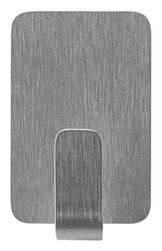 Command Small Stainless Steel Hooks, 8 Hooks, 10 Strips | Damage-Free Hanging with Adhesive, Heavy Duty Hanging Great for Home and Room Decor, Holds up to 0.5 lb