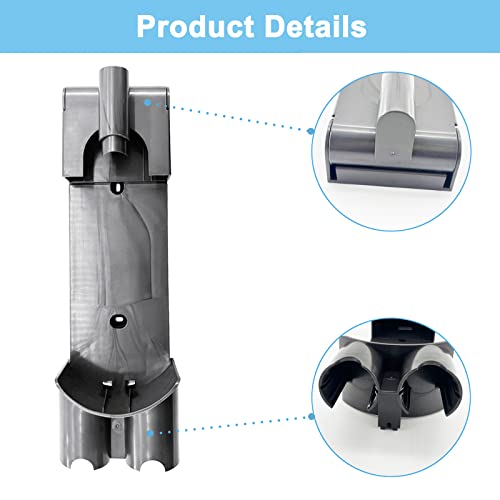 V8 Wall Mount Compatible with Dyson V7 V8 Cordless Vacuum Cleaner,Docking Station Accessory Wall Mount, Replaces Part # 967741-01