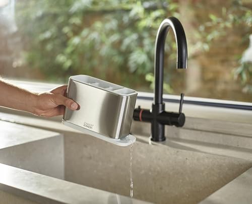 Surface Kitchen Sink Silverware Drainer, Utensil C... (Stainless Steel | Stainless Steel)