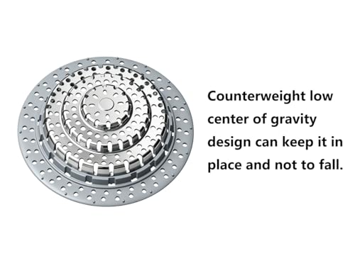 XAJOON Bathtub Drain Hair Catcher，Bathtub Protector Suitable for Bathroom Bathtub, Pop-Up Drains. (Patented Product)