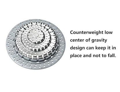 XAJOON Bathtub Drain Hair Catcher，Bathtub Protector Suitable for Bathroom Bathtub, Pop-Up Drains. (Patented Product)