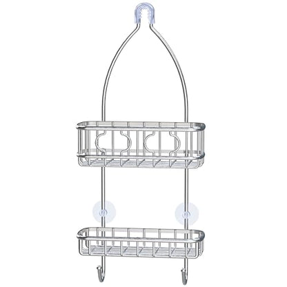 Simple Houseware Stainless Steel Hanging Shower Head Caddy Organizer | (24 x 10.2 x 4.25 inches)