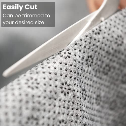 DABLINE 80" x 80" Non Slip Tufting Backing Fabric – Thick Rug Backing Pad with Vinyl Dots for Rug Tufting, Punch Needle & DIY Rug Making Supplies