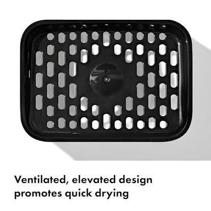 OXO Good Grips Soap Dispensing Sponge Holder - Black
