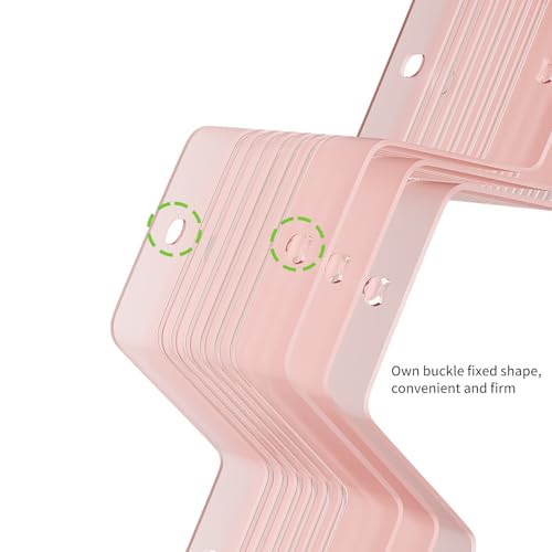 Honeycomb Separator Adjustable Drawer Organizer Divider for Underwear Belt-Scarf Socks Organizer (Pink(2pcs))
