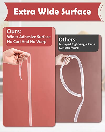 Corner Protector Baby Proofing Clear Edge Protector Furniture 9.84ft | Soft Corner Protectors,Clear Edge Protector Strip For Baby Proofing Furniture Cabinets And Tables