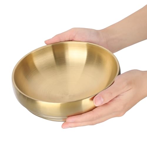 7.4 Inch Key Bowl for Entryway Table,Gold Decorative Bowl for Keys | Catch All Bowl Gold Decorative Bowl for Kitchen Counter, Coffee Table