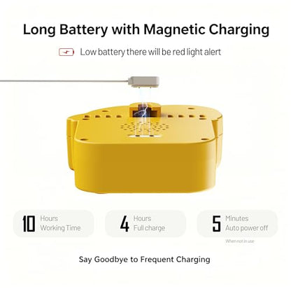 Doli Yearning Kids Shower Timer Waterproof for Bathroom Duck Timer | Quacking Sound; Magnetic Charging; Long Battery Life