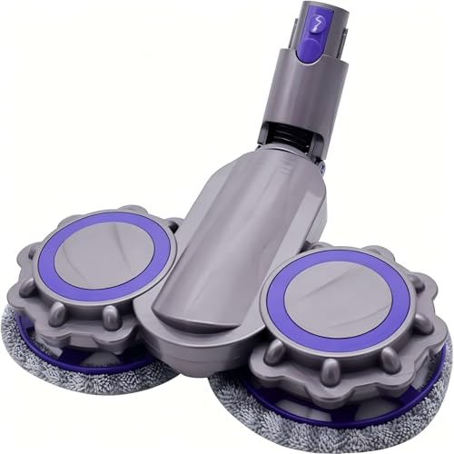 Electric Mop Head Attachment Compatible with Dyson V7 V8 V11 V10 Vacuum Cleaner Attachment with Water Tank and Mops (Color : V7V8V10V11)