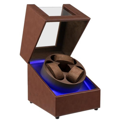 Watch Winder for 3 Automatic Watches,Japanese Quiet Motor