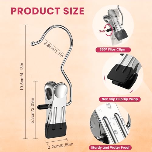 30 Pack Pants Hangers with Clips,Legging & Jean Hangers for Closet Hanging | Space Saving Clip Hangers for Yoga Pants, Jeans, Shorts, Skirts and Hats,Closet Organizers and Storage