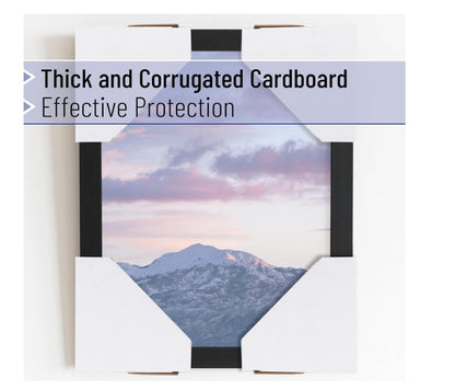 Mr. Pen- Adjustable Cardboard Corner Protectors, Fits 1", 1.5", 2.1" Frames | 120 Pack, Bulk Edge Protectors for Shipping, Paintings, Picture Frame, Packing Item Edge Protection