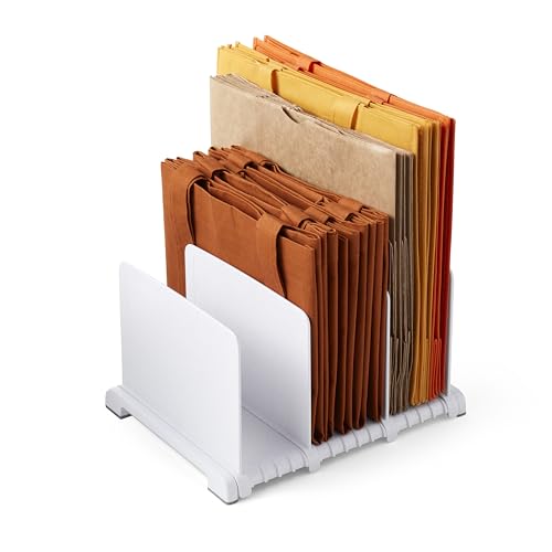 StoraBag Reusable Shopping Bag Organizer, Adjustab... (White | Plastic)