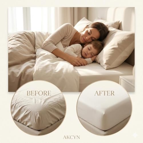 Bed Sheet Holders for Corners — 4-Pack Sheet Suspenders & Sheets Holder, Strong Grip Bed Accessories,Fitted Sheet Holder, Keeps Sheets Tight & Smooth, Easy Install & Fits All Mattress Type