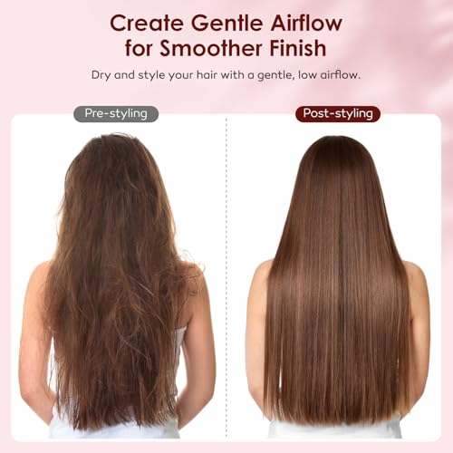 Professional Concentrator and Adapter Kit Compatible with Dyson Airwrap Styler, for Curling Iron Converting to Hair Dryer, with Hair Dryer Attachment Holder